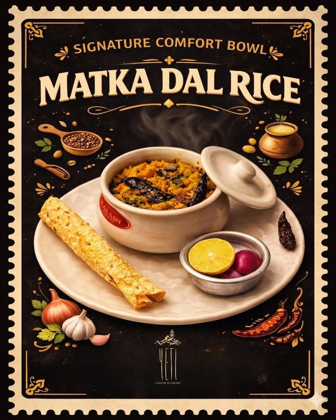 Matka Dal Rice